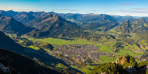 Panorama over Oberstdorf