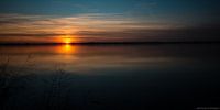 Zonsondergang.