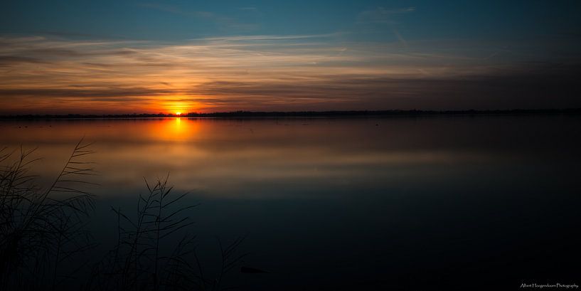 Zonsondergang. par Albert Hoogendoorn
