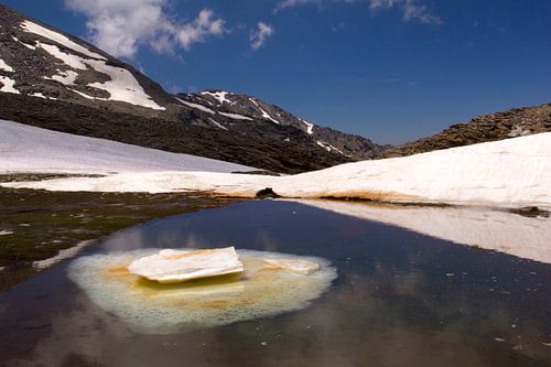 Ice Lake Sierra Nevada