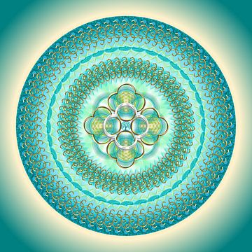 Kristal Mandala-LAA'TIEM'HAA-Nyonisch Licht van SHANA-Lichtpionier