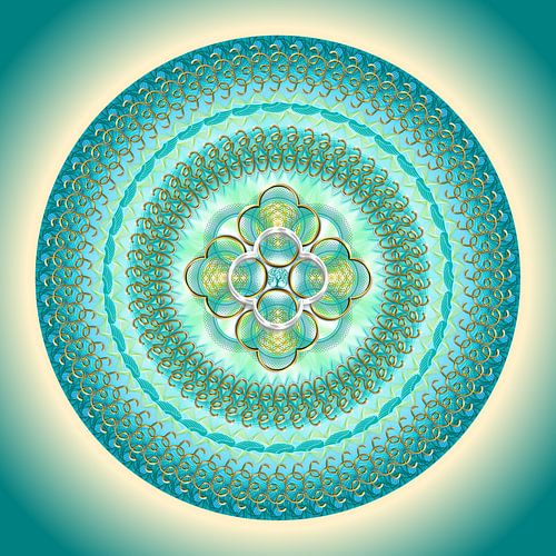 Kristal Mandala-LAA'TIEM'HAA-Nyonisch Licht