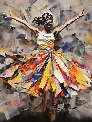 Tanz der Freude in Farbe