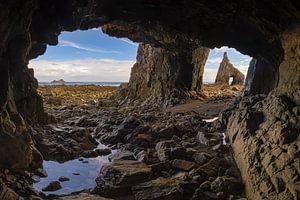 Playa de Campiechos, Asturien, Spanien