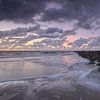 Rocks, beach and waves by Art Wittingen