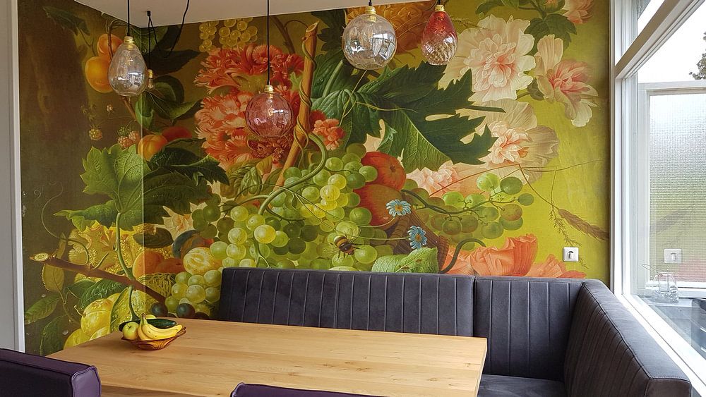 Fruits et fleurs, Paulus Theodorus van Brussel 