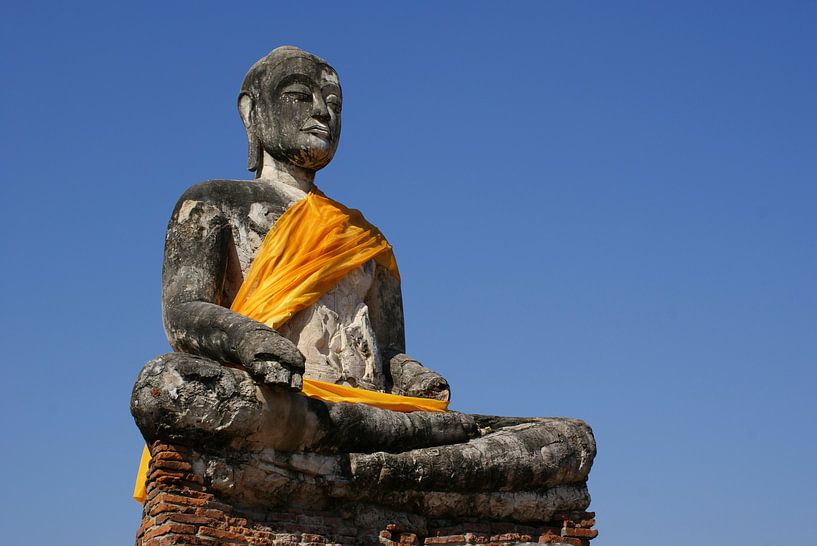 Boeddha in Ayutthaya par Sven Wildschut