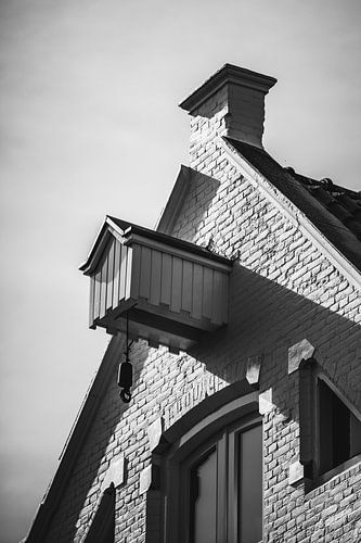 Wit pakhuis in Groningen