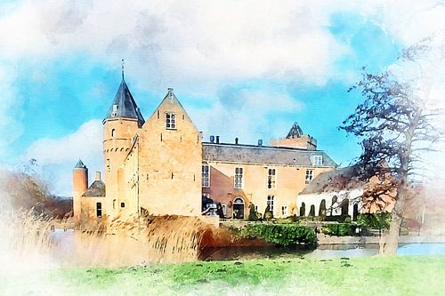 Kasteel Westhove in Veere, Zeeland