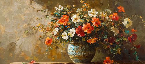 Schilderij met Bloemen