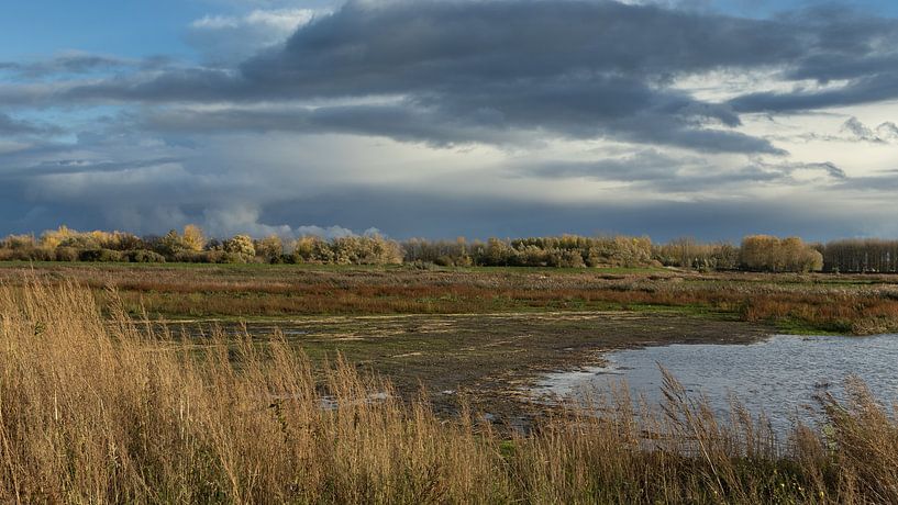 Stormy Sky Over Vlassenbroek, Baasrode, Belgium by Imladris Images