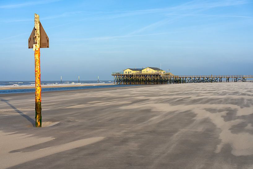 Stelzenhaus Sankt Peter Ording von Angelika Stern