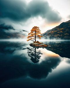 Insel im See
