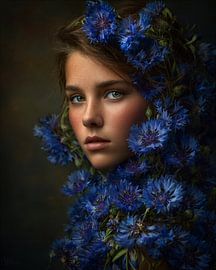 A Whisper in Cornflower Blue