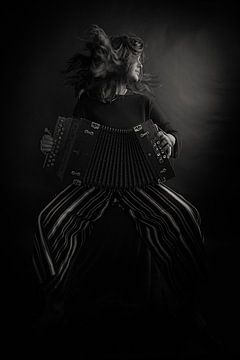 Lindy en accordion