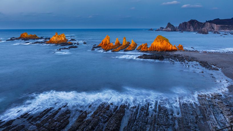 Rocky Coast Asturias by Chris Stenger