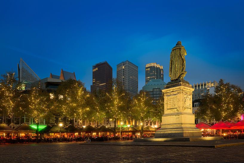 Den Haag: 't Plein in de Nacht von Erik Brons