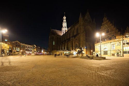 Grote Markt Haarlem mit der Bavokerk