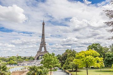 Het mooie Parijs - de Eiffeltoren, Frankrijk van Lydia