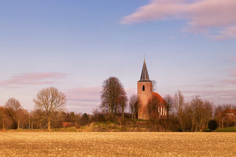 Die Kirche von Eenum von Marga Vroom