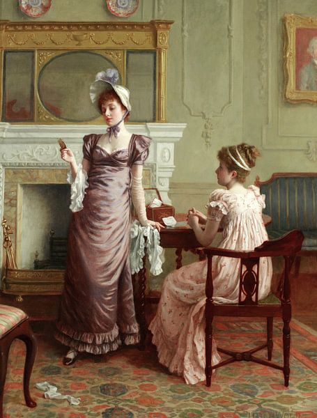 Charles Haigh-Wood,The memento by finemasterpiece