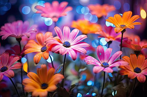 Buntes Gänseblümchen