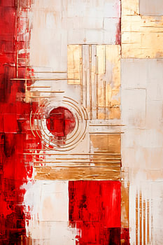 ABSTRACT ART Christmas Season