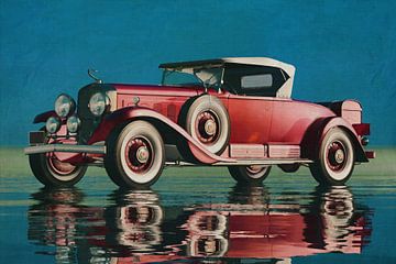 De Cadillac V16 Roadster uit 1930 van Jan Keteleer
