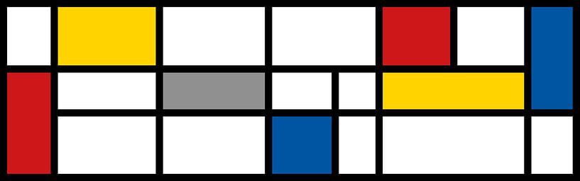 Mondriaan XL par Harry Hadders