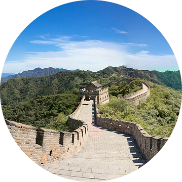 De grote muur van China. van Floyd Angenent