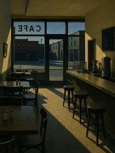 Empty Cafe Interior
