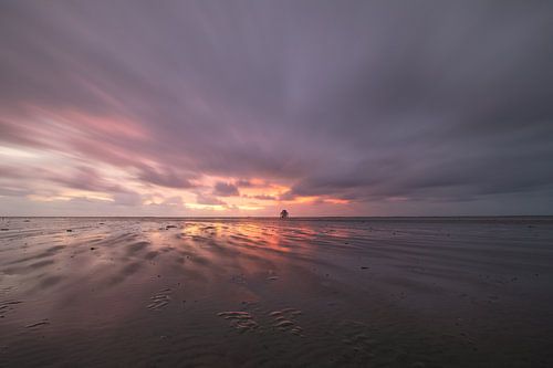Sonnenuntergang auf dem Engländer-Teller von Peter Kuipers