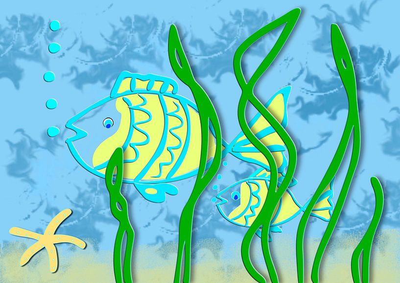 Fish underwater von Roswitha Lorz