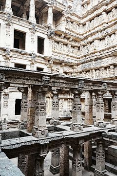 Rani Ki Vav, een trap in de geschiedenis van Frank Photos