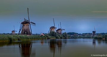 Kinderdijk Mühlen von Henk Veenstra