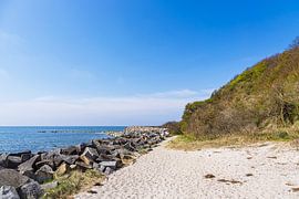 Beach in Kloster on the island of Hiddensee by Rico Ködder