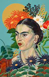 Frida - a Pach and Rousseau Collage
