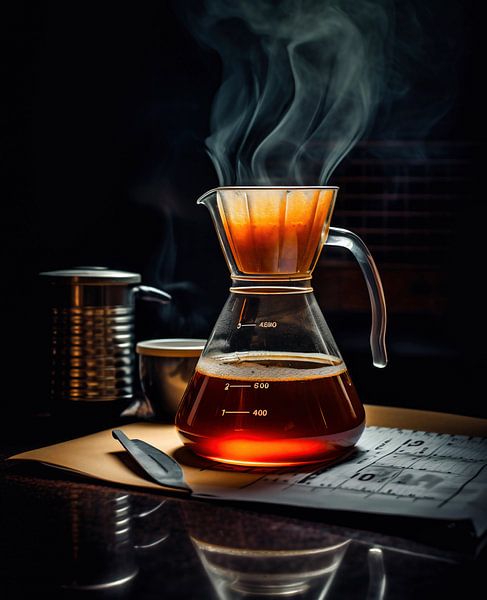 Liefde voor koffie van fernlichtsicht