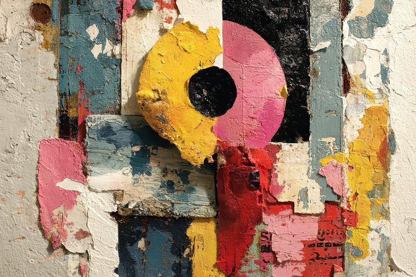 art with colour abstract by Egon Zitter