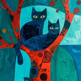 Katzen im Baum von ¡ guay !