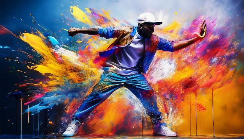 Breakdancer tanzen von Mustafa Kurnaz