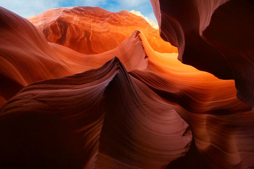Antelope Canyon, Arizona, verenigde staten van Discover Dutch Nature