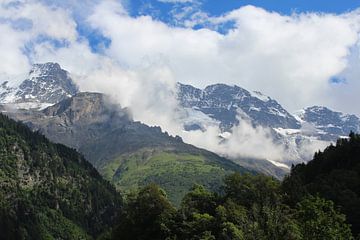 Uitzicht op de Briethorn, Zwitserland van Imladris Images