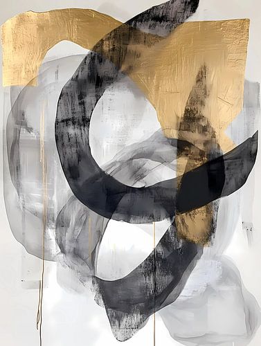 Moderne abstrakte Striche