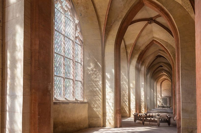 Lichtdurchflutet - Abteikirche des Zisterzienserkloster Eberbach by Christian Müringer