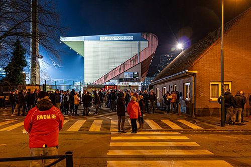 Het Edmond Machtens Stadion van RWDM