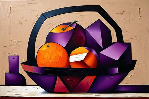 Fruitmand in moderne stijl