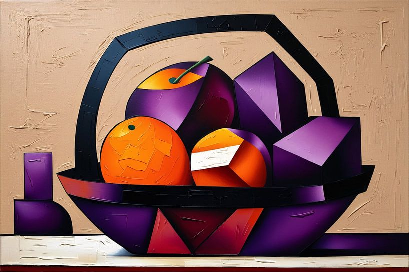 Fruitmand in moderne stijl van Art & Soul Creations
