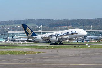 Airbus A380 van Singapore Airlines. van Jaap van den Berg