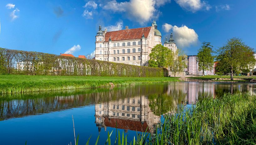 Château de Güstrow dans le parc de la région des lacs du Mecklembourg Allemagne par Animaflora PicsStock